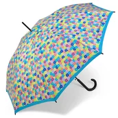 Parasole - Benetton 59047 Long AC parasolka parasol długi damski wielokolorowy Automat - miniaturka - grafika 1