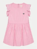 Sukienki i spódniczki dla dziewczynek - Guess Sukienka codzienna K5GK12 WH710 Różowy Regular Fit - miniaturka - grafika 1