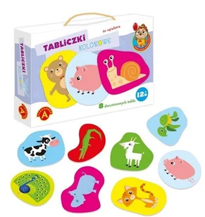 Alexander Tabliczki Kolorowe Sówka Mądra Główka JSALXTAUC017960 - Gry planszowe - miniaturka - grafika 2