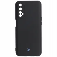 Etui i futerały do telefonów - Bizon Etui Case Silicone Realme 7 czarne BCSRE7BK - miniaturka - grafika 1