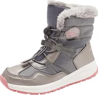 Kozaki damskie - KangaROOS KP-Ski RTX kozaki, Steel Grey/Dusty Rose, 40 EU - miniaturka - grafika 1