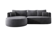 Narożniki - Domo-Home Nowoczesny rozkładany narożnik FIORE z funkcją spania, kanapa z automatycznym rozkładaniem, sofa, wersalka LEWY 284x183x82 cm Salvador 15 - miniaturka - grafika 1