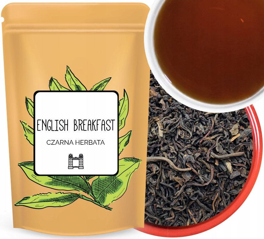 Mieszanka Czarnych Herbat English Breakfast 500gram Smaczna Liściasta leo
