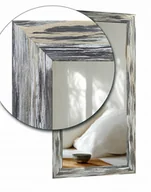 Lustra - Lustro ścienne w drewnianej kolorowej malowanej ramie 180x70 r4 - miniaturka - grafika 1