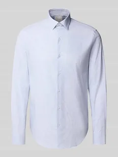 Koszula biznesowa o kroju slim fit z listwą guzikową - Koszule męskie Koszula biznesowa o kroju slim fit z listwą guzikową - Koszule męskie - miniaturka - grafika 1