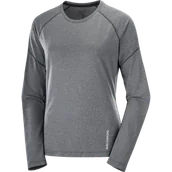 Koszulki sportowe damskie - KOSZULA DAMSKA SALOMON CROSS RUN LS W C21590 - miniaturka - grafika 1