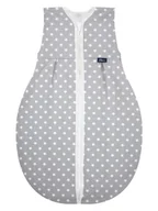 Śpiworki dla dzieci - Alvi Śpiworek niemowlęcy "Molton Stars" w kolorze szarym - miniaturka - grafika 1