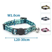 Obroże dla kotów - Obroża Dla Kota Z Dzwoneczkiem I Klamrą Wymiary 1X20-30Cm Regulowana - miniaturka - grafika 1