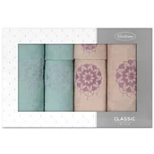 Ręczniki - Zestaw ręczników Lotus (6 sztuk) - miniaturka - grafika 1