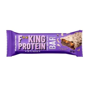 Allnutrition Fitking Delicious Protein Bar Baton o smaku ciasteczkowo - śmietankowym, 55 g -> Wysyłka 1,99 - odbiór w Żabce - Batoniki - miniaturka - grafika 1