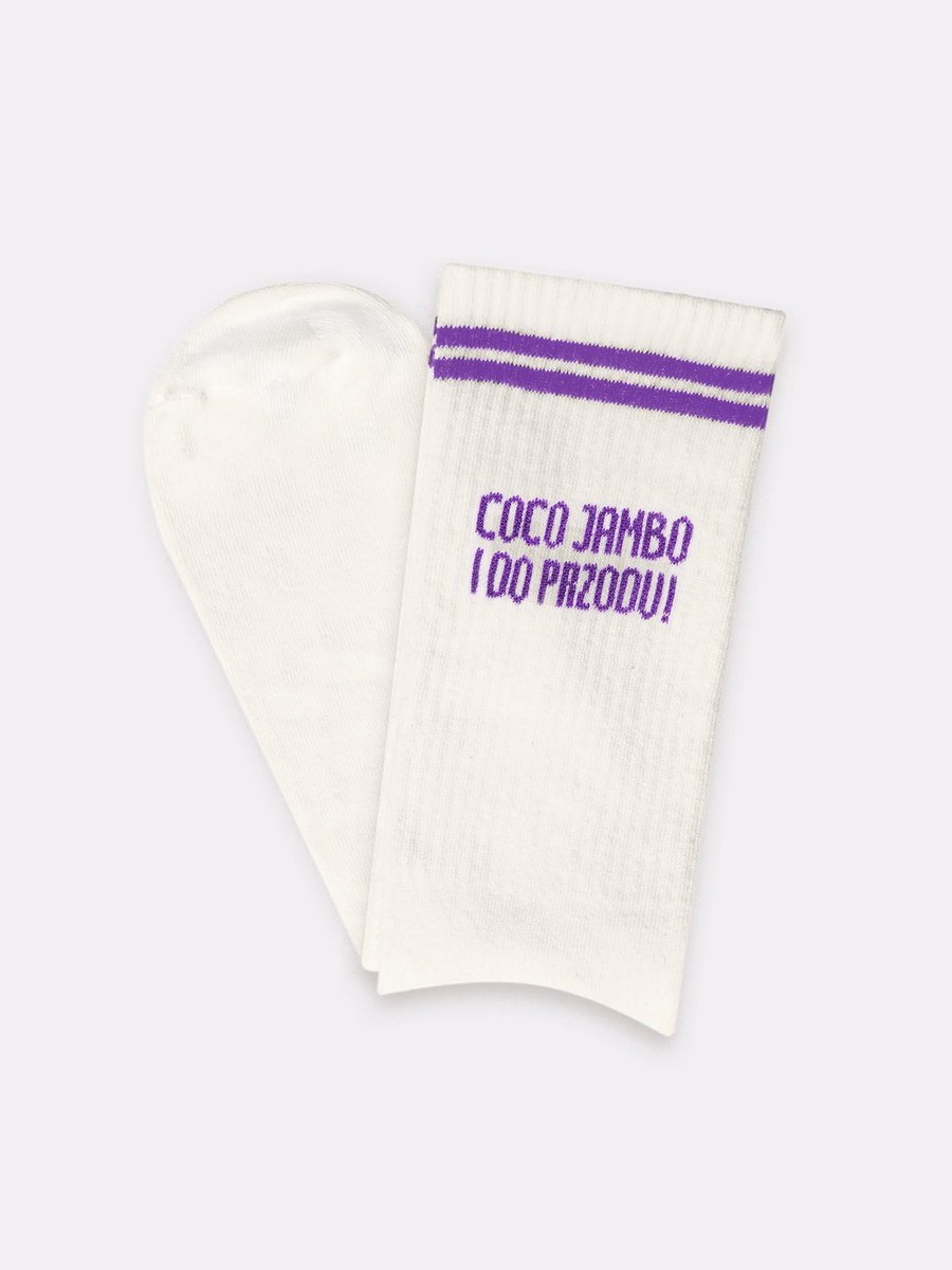 COCO JAMBO I DO PRZODU / skarpety Skarpety sportowe COCO JAMBO damski prezent na wakacje 36-40