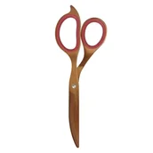 Nożyczki dla dzieci - Nożyczki stylowe Hiki-giri Slim różowe - Nakabayashi - miniaturka - grafika 1