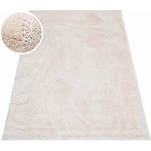 Dywan wewnętrzny MULTIDECOR Pisa fala 80 x 150cm Kremowy - Dywany - miniaturka - grafika 1