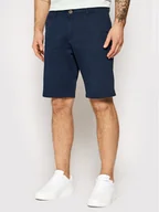 Spodenki męskie - Jack&Jones Szorty materiałowe Bowie 12165604 Granatowy Regular Fit - miniaturka - grafika 1