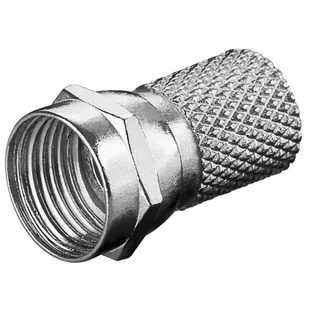Wentronic F wtyk do kabla cynku (6,5 MM, 1 ring na środku) 0,2 m 4040849518539 - Złącza, przejściówki, adaptery - miniaturka - grafika 2