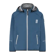 Kurtki i płaszcze dla chłopców - LEGO Jungen Kurtka softshell 8.000 Wassersäule Atmungsaktiv Winddicht LWSeferit 200 kurtka shellowa, 612 Faded Blue, 128 - miniaturka - grafika 1