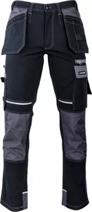 LAHTI PRO Spodnie czarno-szare ze wzmocnieniami, "3xl", ce, lahti AP_222721 - Odzież robocza - miniaturka - grafika 1