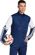 Bluzy męskie - Bluza męska adidas Squadra 25 Training granatowo-biała JD2978 S - miniaturka - grafika 1