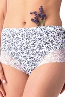 Majtki damskie - KEY FIGI DAMSKIE LPF 526 2 szt. 3XL GRANATOWO-NIEBIESKI - miniaturka - grafika 1