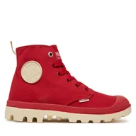 Botki damskie - Trapery Palladium Pampa Duo Chrome 74470-656-M Czerwony - miniaturka - grafika 1