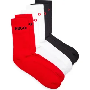 Hugo Bodywear Skarpety 6-pack 6P QS RIB LOGO CC - Skarpetki męskie - miniaturka - grafika 1