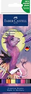 Kredki, ołówki, pastele i pisaki - Faber-Castell, Pisak akwarelowy GOLDFABER AQUA dwustronny, zestaw FANTASY 6 szt. Fabar-Castell - miniaturka - grafika 1