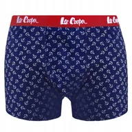 Majtki męskie - Lee Cooper Bokserki Męskie 9540 Black Navy M - miniaturka - grafika 1