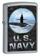 Trafika - Zippo, Zapalniczka, US Navy, Street Chrome - miniaturka - grafika 1