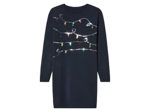 pepperts!® Sukienka świąteczna dziewczęca (146/152, Granatowy) - Sukienki i spódniczki dla dziewczynek - miniaturka - grafika 1