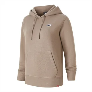 Bluza New Balance WT23602MS - brązowa - Bluzy sportowe damskie - miniaturka - grafika 1