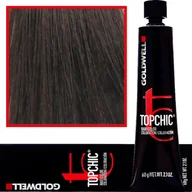 Farby do włosów i szampony koloryzujące - Goldwell TOPCHIC Farba pernamentna do włosów 5BG - średni brązowy złoty 60ml - miniaturka - grafika 1