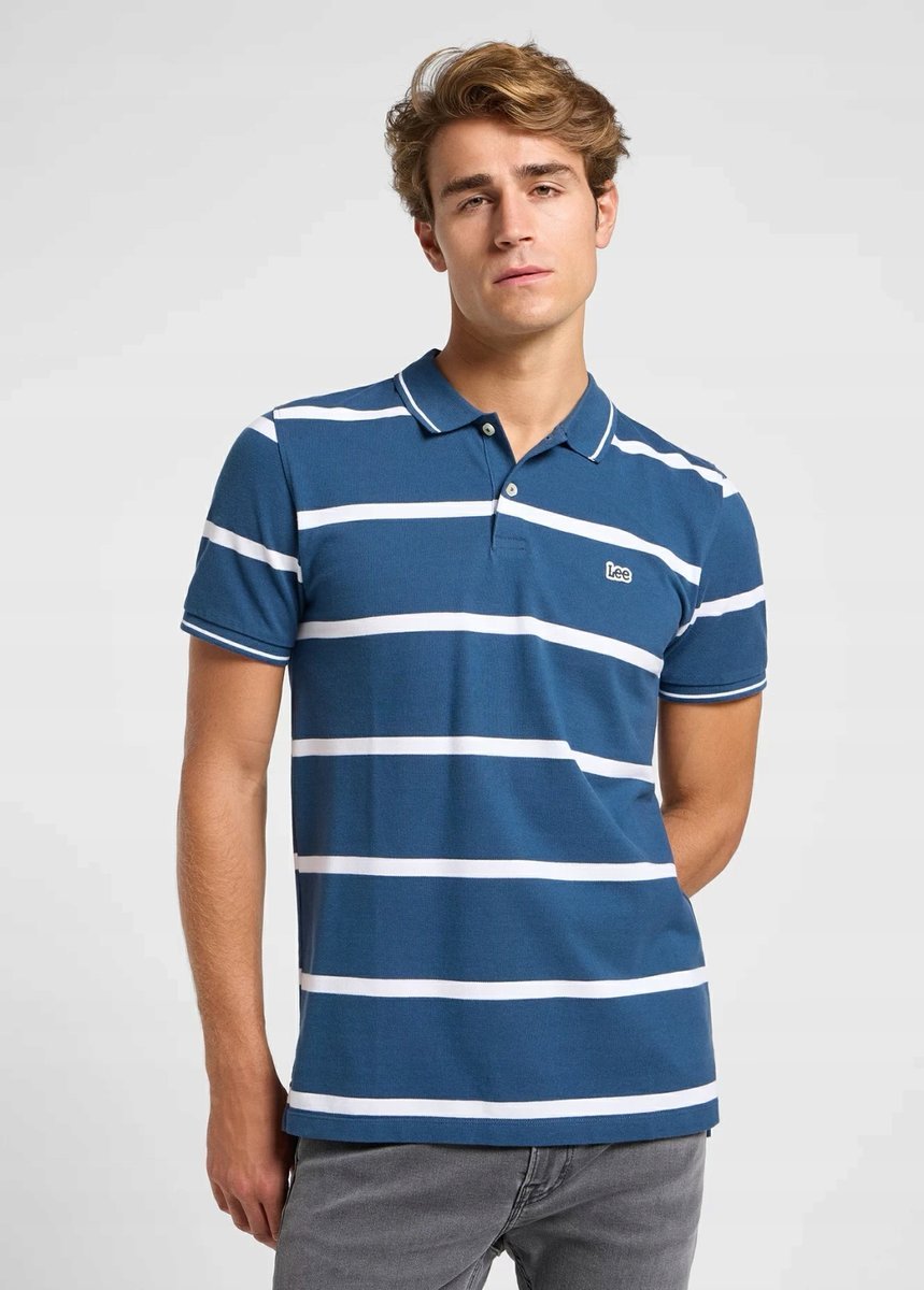LEE PIQUE POLO ORION STRIPE 112363857 S