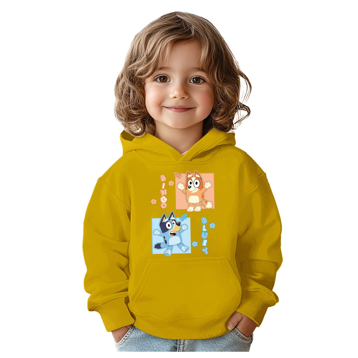 BLUZA DZIECIĘCA BLUEY BLUE 122-128 CHŁOPIĘCA DZIEWCZĘCA PREZENT