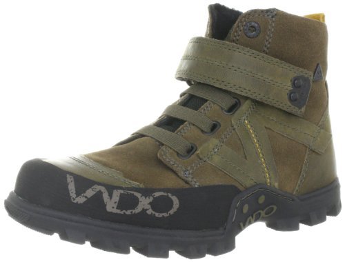 Vado Duże kozaki dla chłopców, brązowy - Braun Khaki 21-36 EU