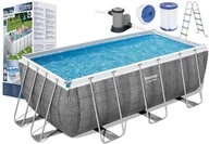 Baseny ogrodowe - Bestway Basen stelażowy 56722 412x201x122 10w1 131224 - miniaturka - grafika 1