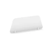 Inne meble biurowe - Parawan stołowy MIRELLI A+, 800 x 300 mm, biały - miniaturka - grafika 1