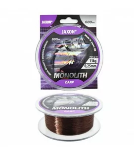Jaxon Żyłka Monolith Carp 600m/0,25mm/13kg Japan - Żyłki wędkarskie - miniaturka - grafika 1