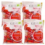 Cukierki - Super Krówka Krówki bezmleczne truskawkowe Zestaw 4 x 150 g Bio - miniaturka - grafika 1