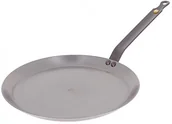 Patelnie - patelnia krepowa Mineral B Element 24 cm stal srebrna - miniaturka - grafika 1