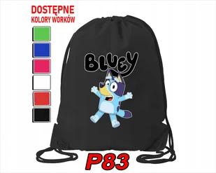 WOREK SZKOLNY NA WF BUTY DLA DZIECKA NIEBIESKI PIESEK KRÓLIKO + IMIĘ - Worki na buty WOREK SZKOLNY NA WF BUTY DLA DZIECKA NIEBIESKI PIESEK KRÓLIKO + IMIĘ - Worki na buty - miniaturka - grafika 1