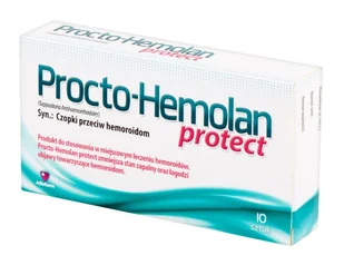 Aflofarm Procto-Hemolan 10 szt. - Serce i układ krążenia - miniaturka - grafika 1