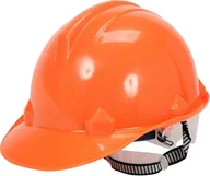 Akcesoria BHP - Vorel Toya kask ochronny pomarańczowy hdpe - miniaturka - grafika 1