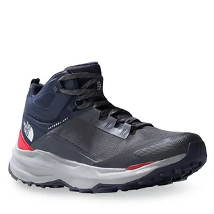 Trekkingi The North Face M Vectiv Exploris 2 Mid Futurelight NF0A7W6AIHS1 Vanadis Grey/Summit Navy - Buty trekkingowe męskie - miniaturka - grafika 1