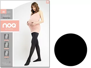 Rajstopy Ciążowe Feeling 40 Den Knittex Nero 3 - Rajstopy - miniaturka - grafika 1