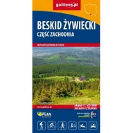 Przewodniki - Beskid Żywiecki część zachodnia Mapa turystyczna 1:25 000 - miniaturka - grafika 1