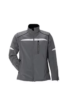 Planam Durawork męska kurtka softshell szaro-czarna, model 2951, rozmiar XXXL - Kurtki męskie - miniaturka - grafika 1