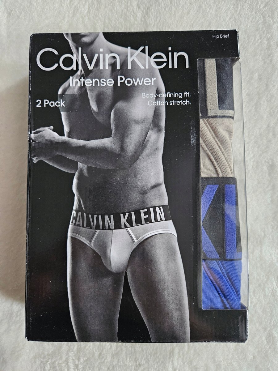 CALVIN KLEIN Majtki wielokolorowe slipy 2 pack M