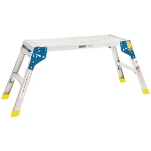 vidaXL Draper Tools Aluminiowa platforma robocza, 2 stopnie, 80x30x48 cm - Rusztowania - miniaturka - grafika 1