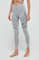 Spodnie sportowe damskie - Viking legginsy funkcyjne Lava kolor szary - miniaturka - grafika 1