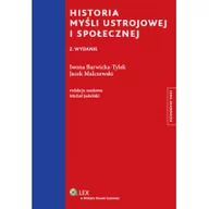 Historia Polski - Wolters Kluwer Historia myśli ustrojowej i społecznej - Iwona Barwicka-Tylek, Jacek Malczewski - miniaturka - grafika 1